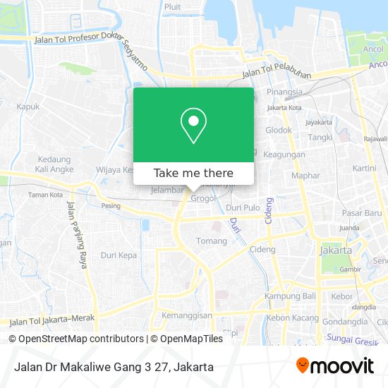 Jalan Dr Makaliwe Gang 3 27 map