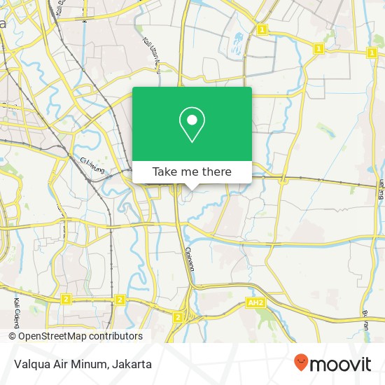 Valqua Air Minum map