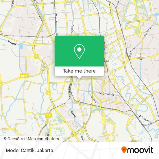 Model Cantik map