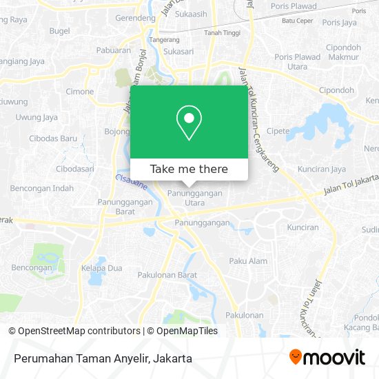 Perumahan Taman Anyelir map