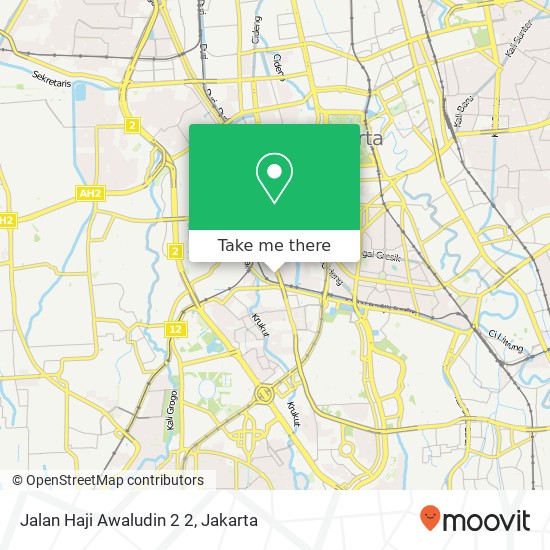 Jalan Haji Awaludin 2 2 map