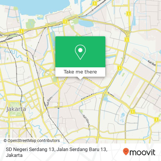 SD Negeri Serdang 13, Jalan Serdang Baru 13 map