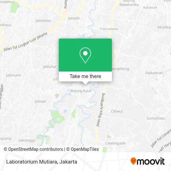 Laboratorium Mutiara map