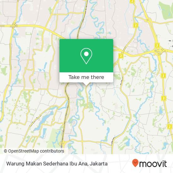 Warung Makan Sederhana Ibu Ana map