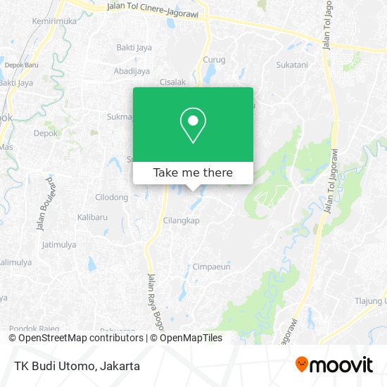 TK Budi Utomo map