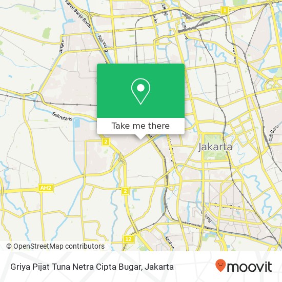 Griya Pijat Tuna Netra Cipta Bugar map