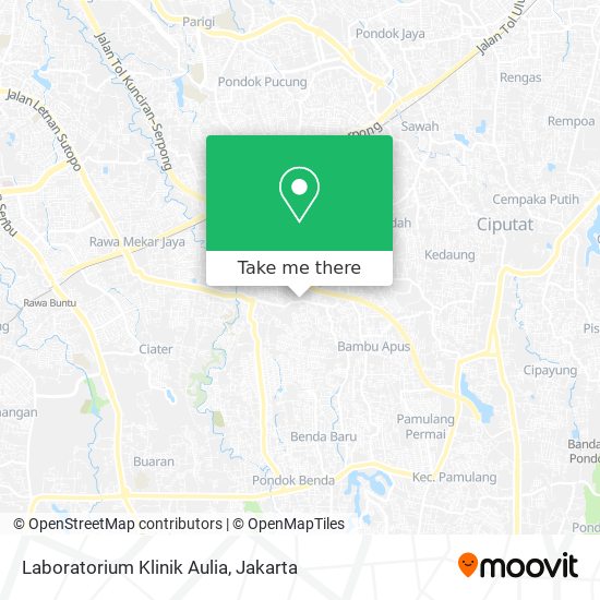 Laboratorium Klinik Aulia map