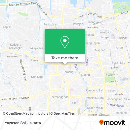 Yayasan Ssi map