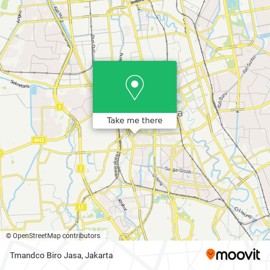 Tmandco Biro Jasa map