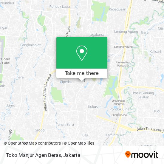 Toko Manjur Agen Beras map