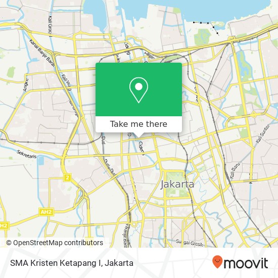 SMA Kristen Ketapang I map