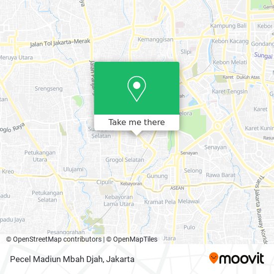 Pecel Madiun Mbah Djah map