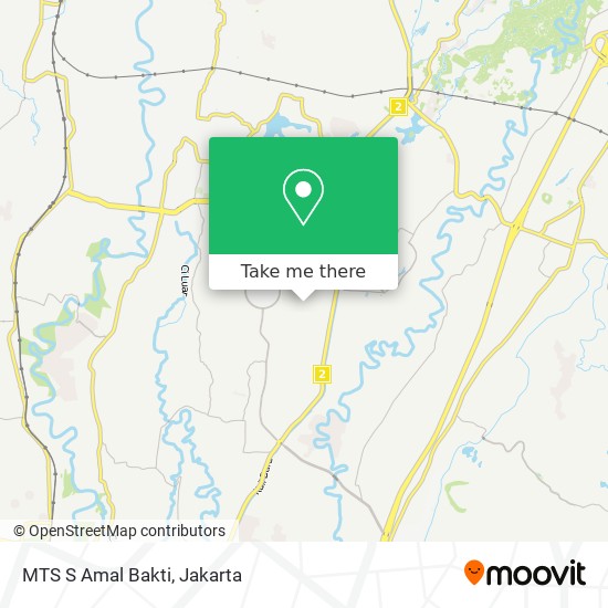 MTS S Amal Bakti map