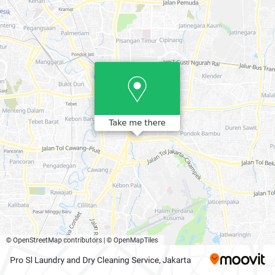 Pro Sl Laundry and Dry Cleaning Service map