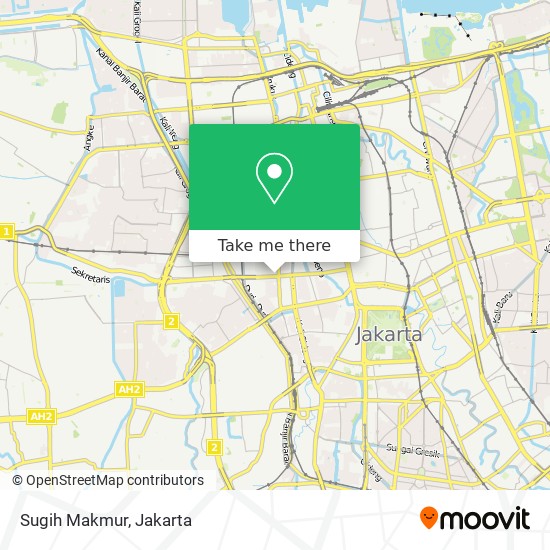 Sugih Makmur map