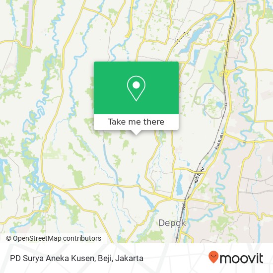 PD Surya Aneka Kusen, Beji map