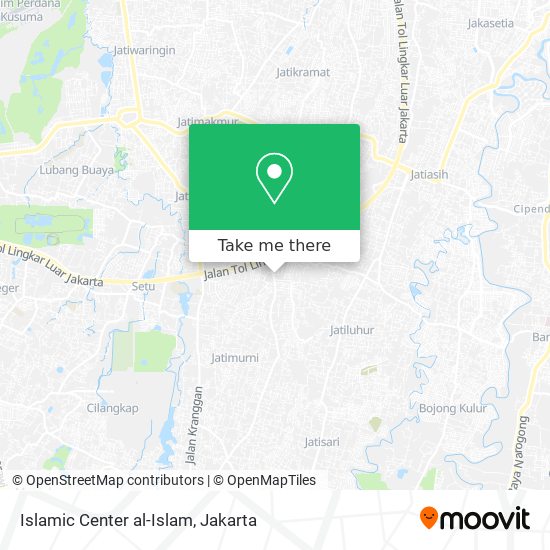 Islamic Center al-Islam map