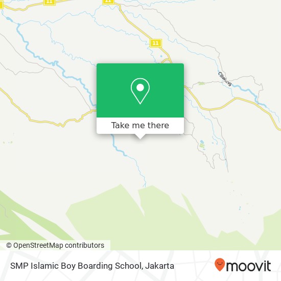 SMP Islamic Boy Boarding School, Jalan Cikopo Selatan map