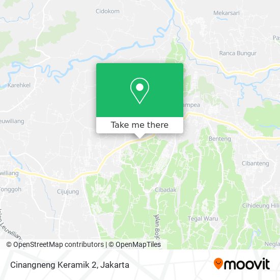 Cinangneng Keramik 2 map