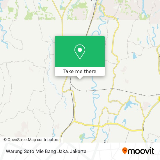 Warung Soto Mie Bang Jaka map