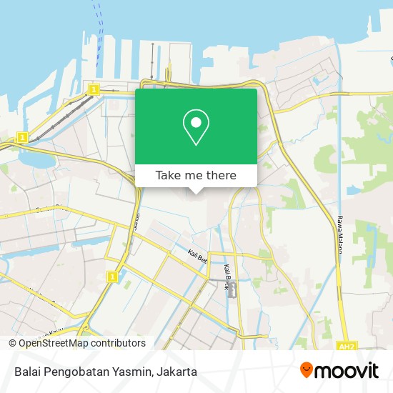 Balai Pengobatan Yasmin map