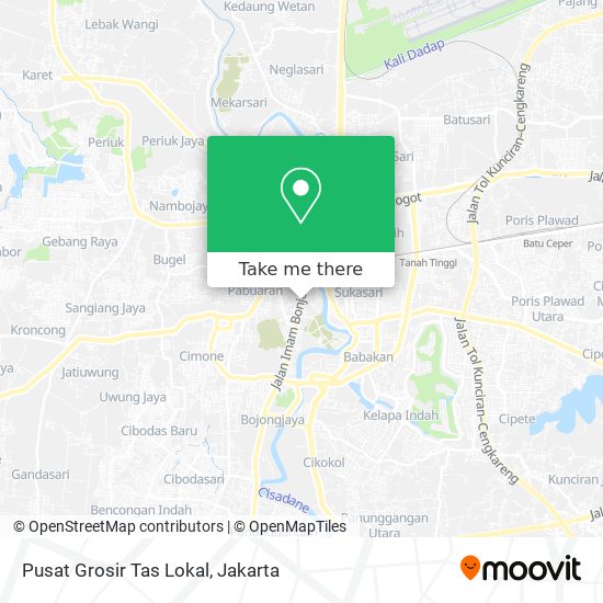 Pusat Grosir Tas Lokal map