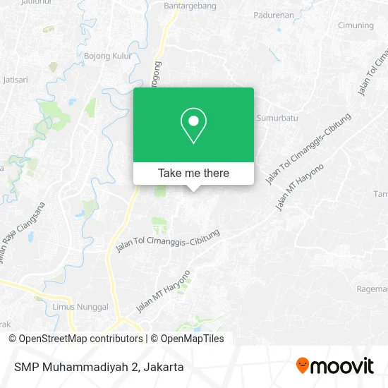 SMP Muhammadiyah 2 map