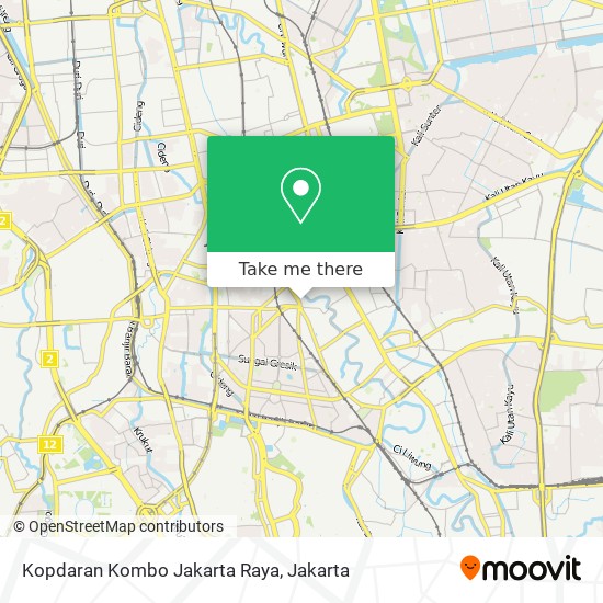 Kopdaran Kombo Jakarta Raya map