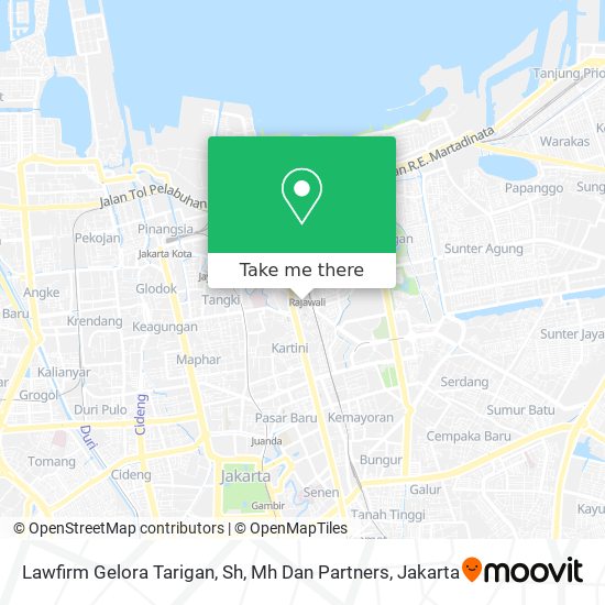 Lawfirm Gelora Tarigan, Sh, Mh Dan Partners map