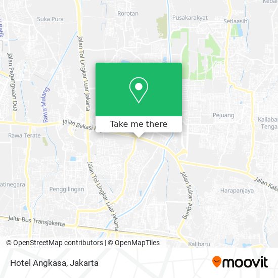 Hotel Angkasa map