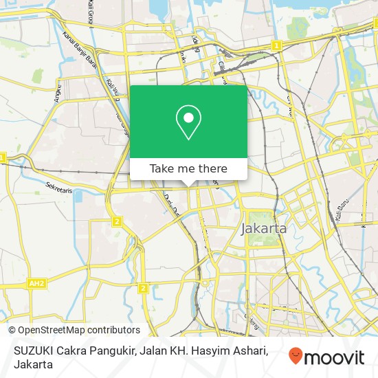 SUZUKI Cakra Pangukir, Jalan KH. Hasyim Ashari map