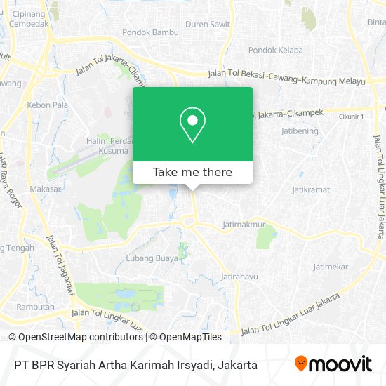 PT BPR Syariah Artha Karimah Irsyadi map
