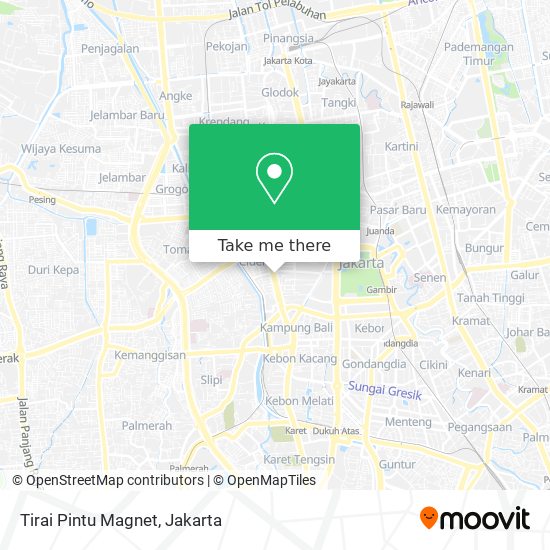 Tirai Pintu Magnet map