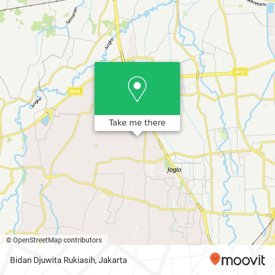 Bidan Djuwita Rukiasih, Kembangan 11650 map