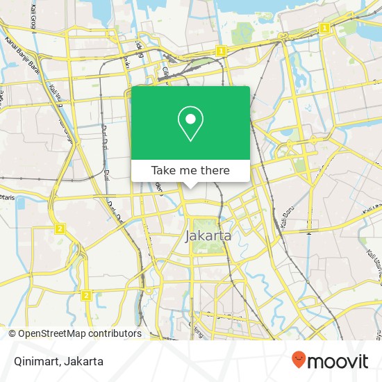 Qinimart, Jalan Batu Tulis 14 map