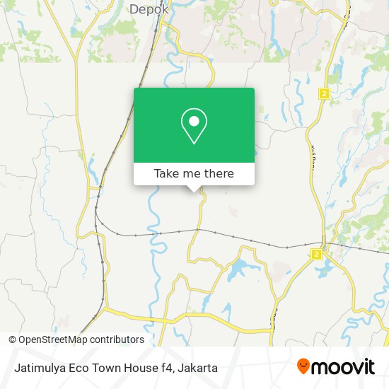 Jatimulya Eco Town House f4 map