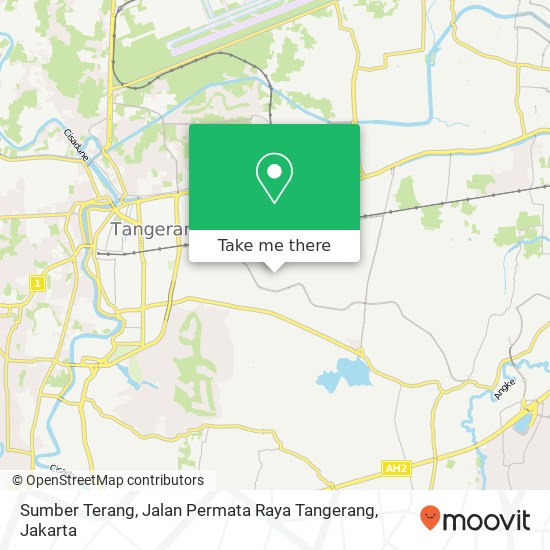 Sumber Terang, Jalan Permata Raya Tangerang map