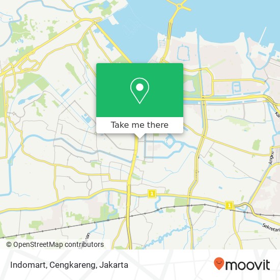 Indomart, Cengkareng map