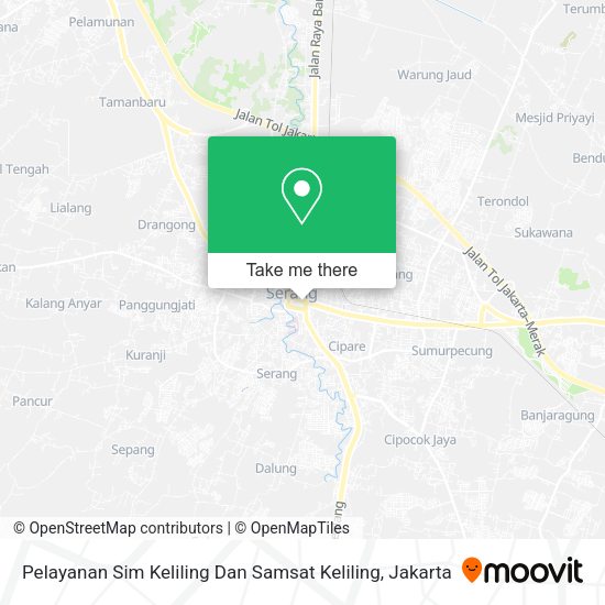 Pelayanan Sim Keliling Dan Samsat Keliling map