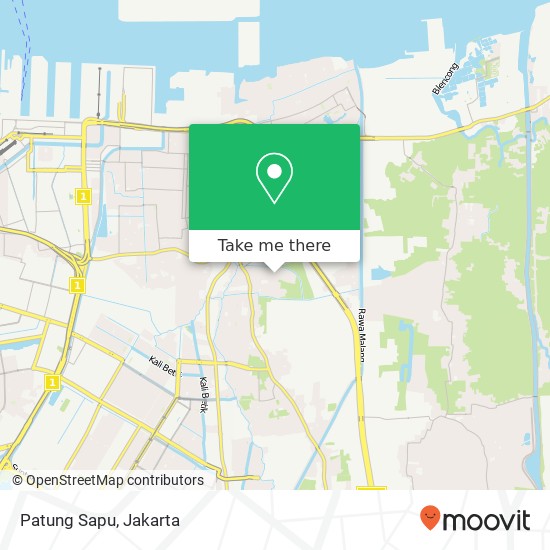 Patung Sapu map