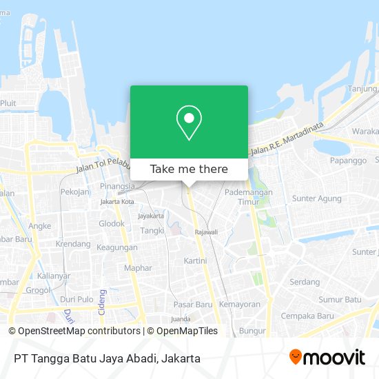 PT Tangga Batu Jaya Abadi map