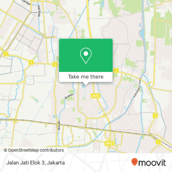 Jalan Jati Elok 3, Cakung map