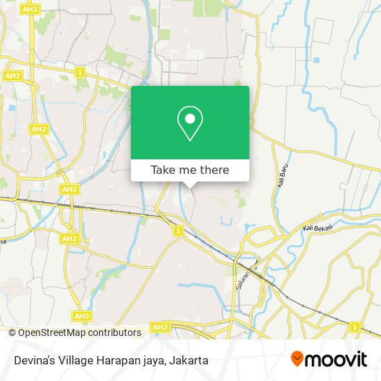 Devina's Village Harapan jaya map