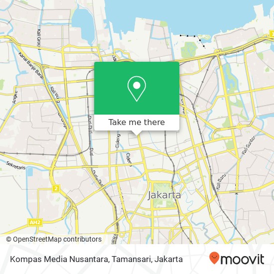 Kompas Media Nusantara, Tamansari map