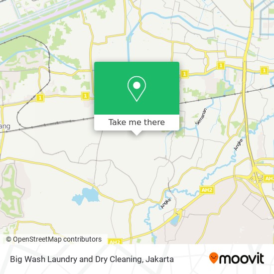Big Wash Laundry and Dry Cleaning map