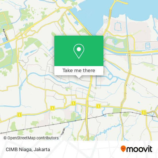 CIMB Niaga map