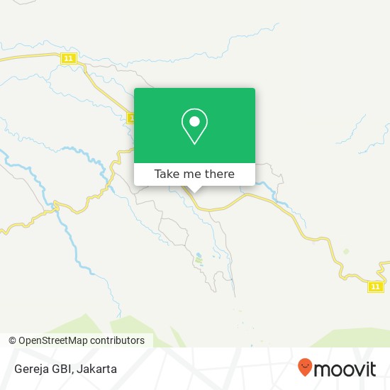 Gereja GBI map