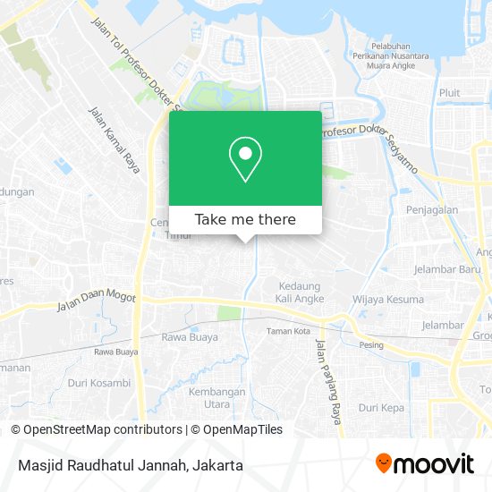 Masjid Raudhatul Jannah map