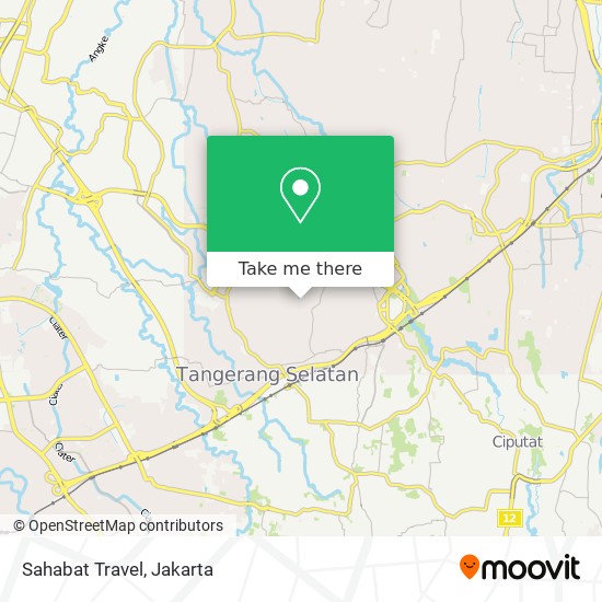 Sahabat Travel map