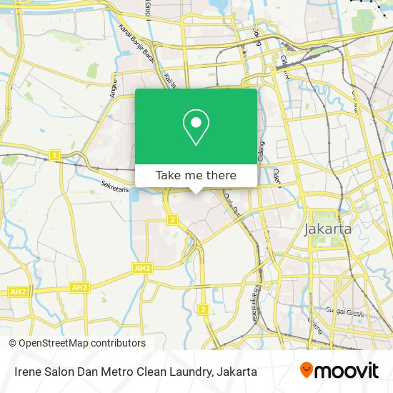 Irene Salon Dan Metro Clean Laundry map